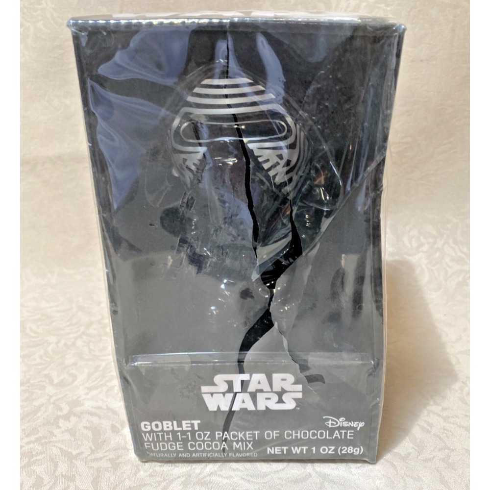 Star Wars Kylo Ren Goblet Mug Cup with Premium Chocolate Frozen Cocoa Mix New